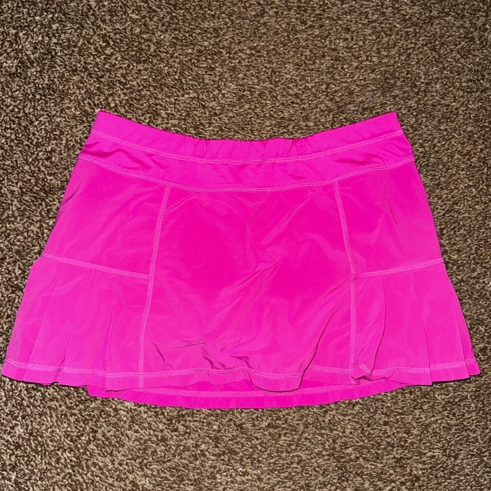 Athleta SMALL Hot Pink Skort Pleated Pickle Ball Tennis Golf